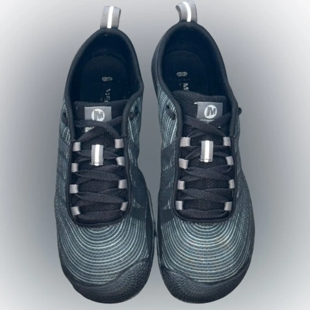 👟🌌 MERRELL Blackcastle Rock‎ Vibram Trail Sneakers Black Gray Women’s US 9.5